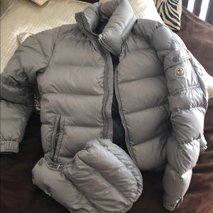 Grey Moncler unisex coat size 3 in moncler sizing